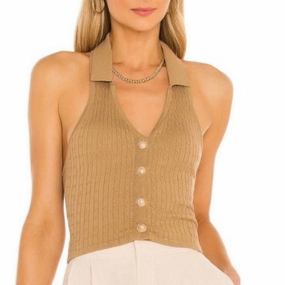 Lovers + Friends Skylar Top in Toast